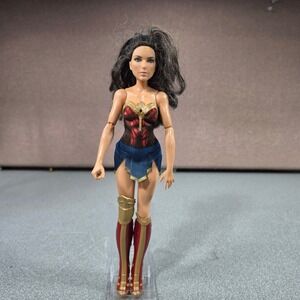 Mattel Wonder Woman Doll 12" Gal Gadot Movie Red Blue Gold Good Articulated